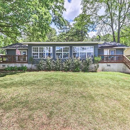 Waterfront Lake Sinclair Home With Boat Dock! Milledgeville Exterior foto