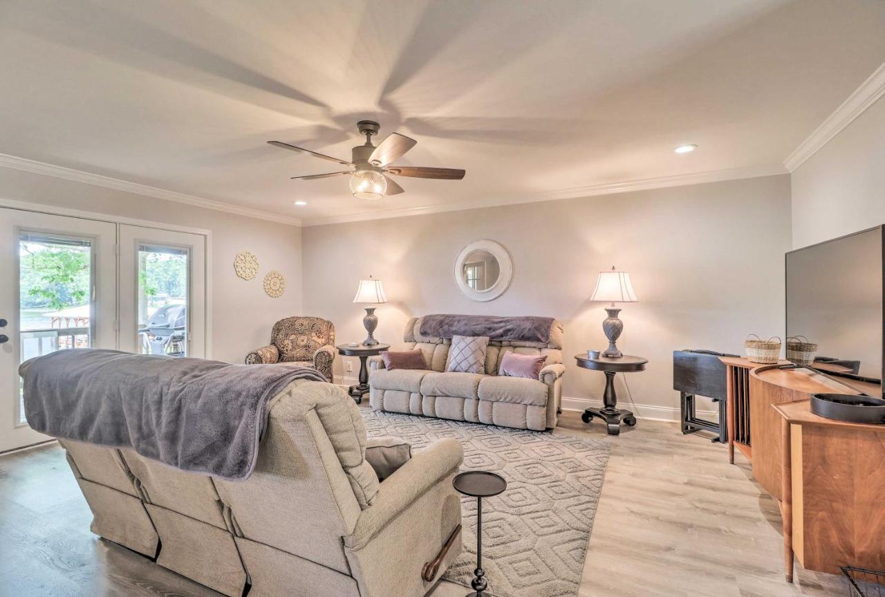 Waterfront Lake Sinclair Home With Boat Dock! Milledgeville Exterior foto