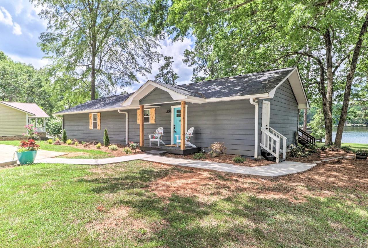 Waterfront Lake Sinclair Home With Boat Dock! Milledgeville Exterior foto